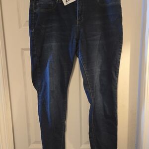 Royalty For Me Dark Blue Skinny Jeans